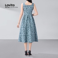 Vestido Floral Azul: Elegância e Conforto - imagem 2