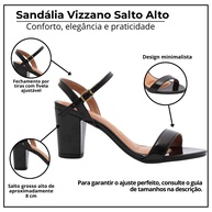 Sandália Vizzano Salto Bloco: Elegância e Conforto - imagem 2