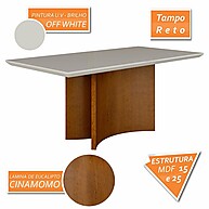 Mesa Belluno 1,60m com 6 Cadeiras: Elegância e Conforto - imagem 2