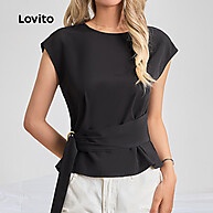 Blusa Lovito com Cinto: Elegância e Conforto - imagem 2