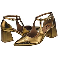 Scarpin Feminino com Salto Bloco e Textura Croco - Elegância e Conforto - imagem 2