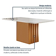 Mesa de Jantar Elis: Elegância e Conforto - imagem 2