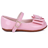 Sapatilha Infantil Feminina Rosa Verniz com Laço – Elegância e Conforto - imagem 2