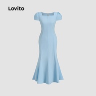 Vestido Azul Lovito: Elegância e Conforto - imagem 2