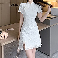 Vestido Casual com Fenda Lovito: Elegância e Conforto - imagem 2