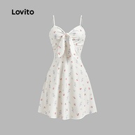 Vestido Floral Lovito: Elegância e Conforto! - imagem 1