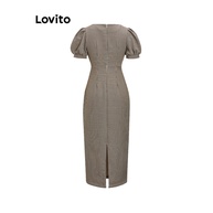 Vestido Gingham Lovito: Elegância e Conforto - imagem 2
