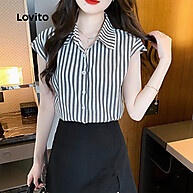 Blusa Listrada Lovito: Elegância e Conforto - imagem 2