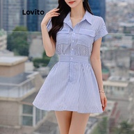 Vestido Listrado Lovito: Elegância e Conforto - imagem 2
