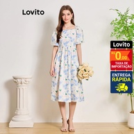 Vestido Floral Midi Lovito: Elegância e Conforto - imagem 2
