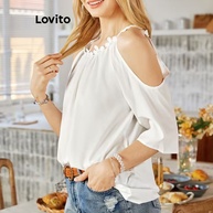 Blusa Ombro a Ombro Lovito: Elegância e Conforto - imagem 2