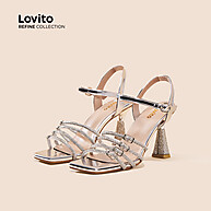Sandália Prata Lovito: Elegância e Conforto - imagem 2