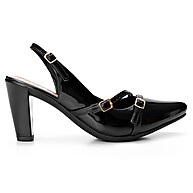 Scarpin Verniz Preto Lumiss: Elegância e Conforto - imagem 2