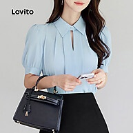 Blusa Lovito Plissada: Elegância e Conforto! - imagem 2