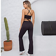 Conjunto Canelado Preto: Elegância e Conforto - imagem 2