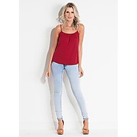 Blusa de Alça Vermelha Quintess – Elegância e Conforto - imagem 2