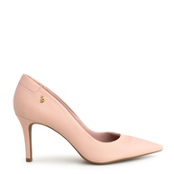 Scarpin Nude Baby Salto Médio com Logo SDL: Elegância e Conforto - imagem 2