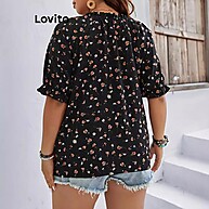 Blusa Floral Plus Size: Elegância e Conforto! - imagem 2