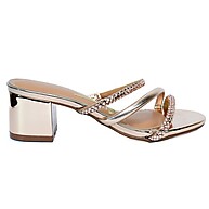Tamanco Vizzano Salto Baixo com Strass: Elegância e Conforto - imagem 2
