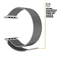 Pulseira Milanese Apple Watch: Elegância e Conforto - imagem 2