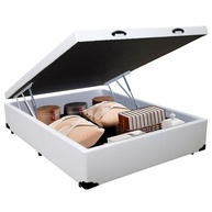 Cama Box Baú Casal Branco: Espaço e Conforto! - imagem 2
