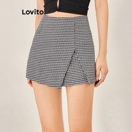 Shorts Xadrez Cintura Alta: Estilo e Conforto! - imagem 2