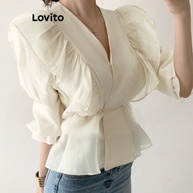 Blusa Lovito com Babados: Estilo e Conforto! - imagem 2