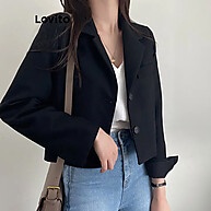 Blazer Casual Lovito com Botão e Bolso - Estilo e Conforto - imagem 2