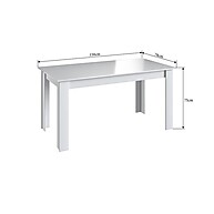 Conjunto Sala de Jantar com 6 Cadeiras Brancas – Estilo e Conforto - imagem 2