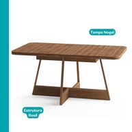 Conjunto Sala de Jantar 6 Cadeiras Boston Carraro - Estilo e Conforto - imagem 2
