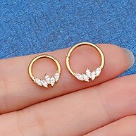 Piercing Argola Aço Cirúrgico: Estilo e Conforto - imagem 2