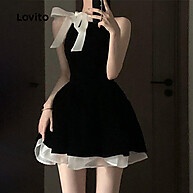 Vestido Lovito Colorblock: Estilo e Conforto! - imagem 2