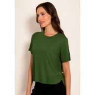 Camiseta Canelada Feminina: Estilo e Conforto! - imagem 2
