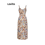 Vestido Boho Geométrico Split Front – Estilo e Conforto - imagem 2
