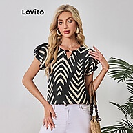 Blusa Lovito Geométrica: Estilo e Conforto! - imagem 2