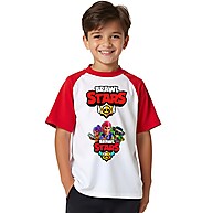 Camiseta Brawl Stars Infantil: Estilo e Conforto! - imagem 1