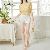 Blusa Boho Amarela Lovito: Estilo e Conforto! - imagem 2