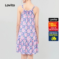 Vestido Floral Babado Lovito: Estilo e Conforto! - imagem 2
