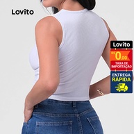 Regata Cropped Lovito: Estilo e Conforto! - imagem 2
