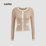 Casaco Feminino Elegante Lovito: Estilo e Conforto - imagem 2