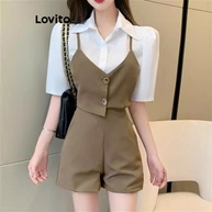 Conjunto de Shorts Elegante Lovito: Estilo e Conforto - imagem 2