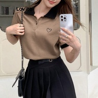 Camiseta Polo Feminina Lovito: Estilo e Conforto! - imagem 2