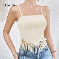 Regata Boho com Franjas Lovito: Estilo e Conforto! - imagem 2