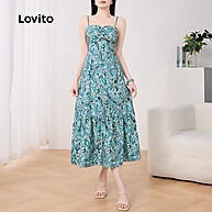 Vestido Boho Tribal Franzido Lovito – Estilo e Conforto - imagem 2