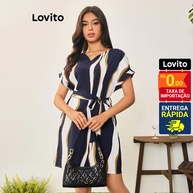 Vestido Geométrico Lovito: Estilo e Conforto! - imagem 2