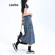 Saia Jeans Lovito: Estilo e Conforto! - imagem 2