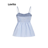 Regata Boho Listrada Lovito: Estilo e Conforto! - imagem 2