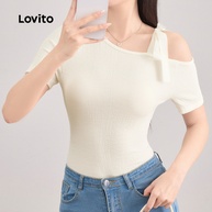 Camiseta Ombro a Ombro Lovito: Estilo e Conforto! - imagem 2