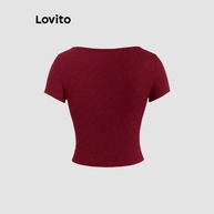 Camiseta Plissada Lovito: Estilo e Conforto! - imagem 2