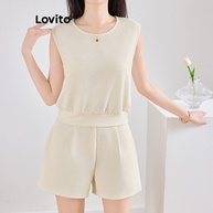Conjunto Boho Plissado Lovito: Estilo e Conforto! - imagem 2